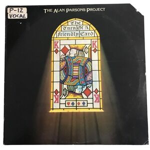 The Alan Parsons Project Turn of a Friendly Card LP 12" Black 1980 Prog Rock 80s